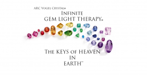 Infinite GEM light therapy keys heaven earth cover ad